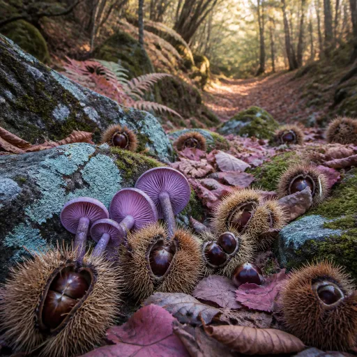 Cévennes en septembre : châtaignes, champignons et sentiers dans la lumière dorée