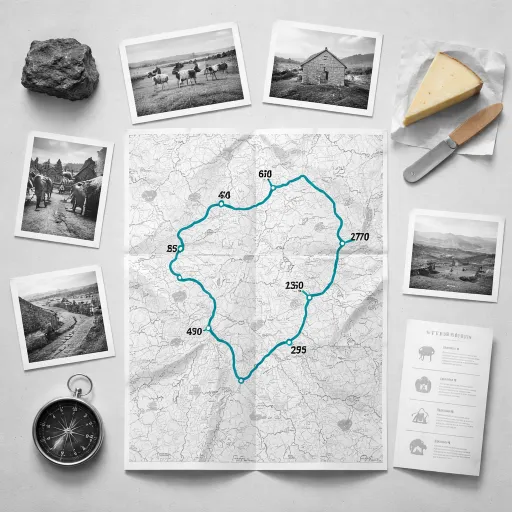 Aubrac en mai : itineraire 4 jours entre estives, burons et villages basaltiques
