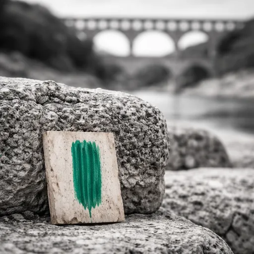 Robert Combas au Pont du Gard : six mois d'art brut face à un monument romain
